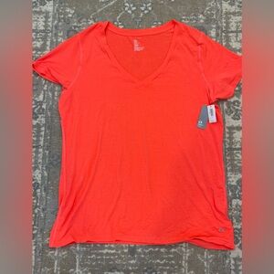 NWT Neon Gap Coral Top